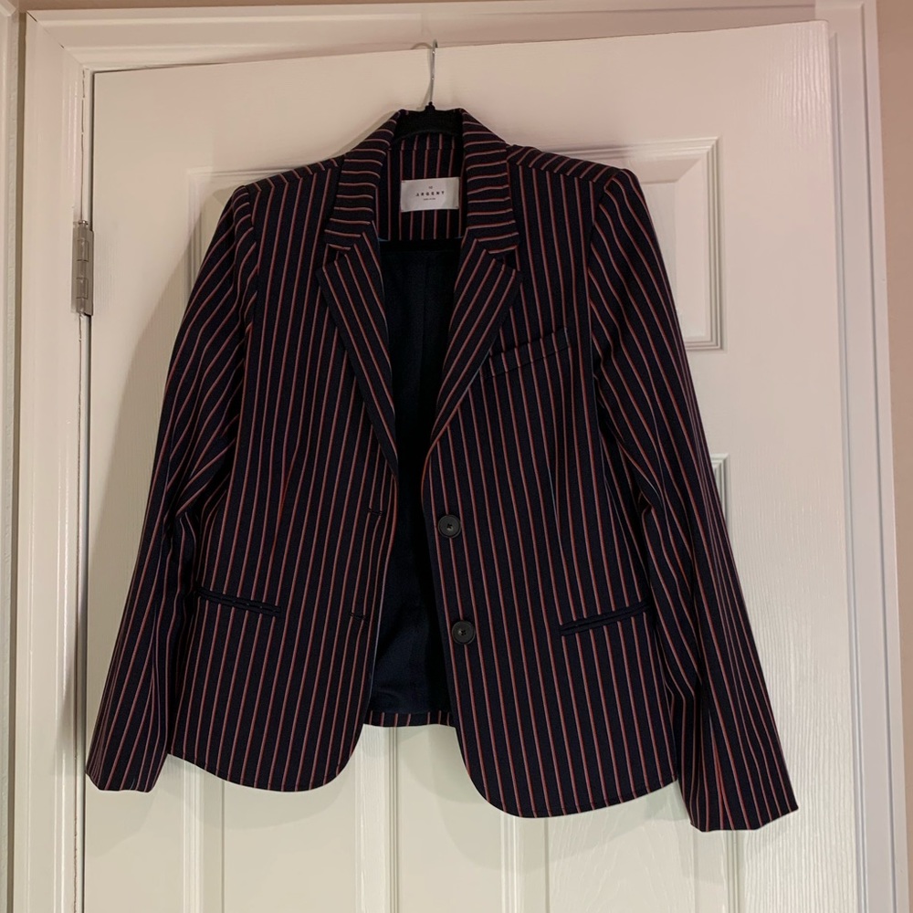 Striped Blazer by Argent
